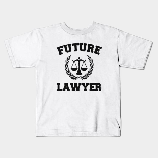 Future Lawyer Kids T-Shirt by LunaMay